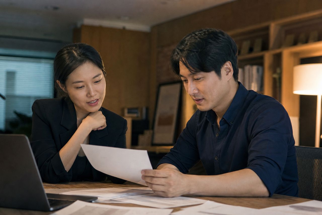 재개발 휴업보상, 영업손실 산정 내역은 어떻게 읽나 관련 전문가 상담·서류 검토 장면